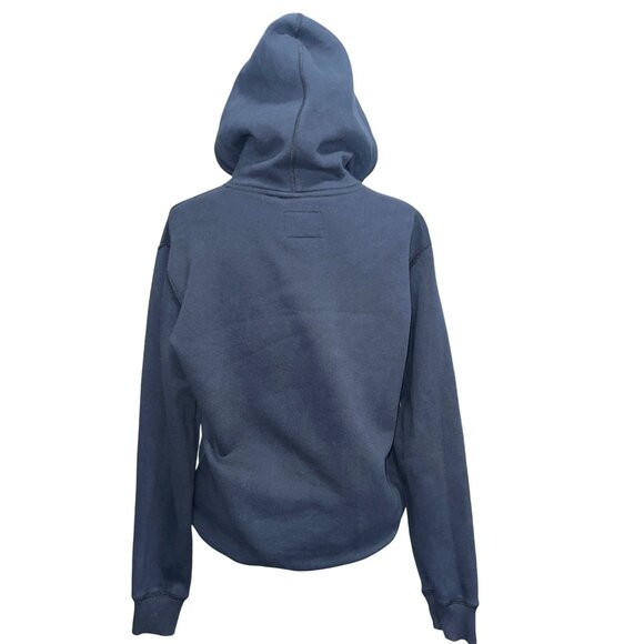 Roots Mens Hoodie Pullover Hooded Sweatshirt S/P Black Logo Kangaroo Pocket - Picture 2 of 8